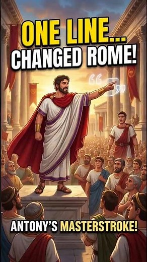 One Line Changed Rome Forever! 😱 | Julius Caesar Act 3 Scene 2 #icse #julius #caesar #act3scene2
