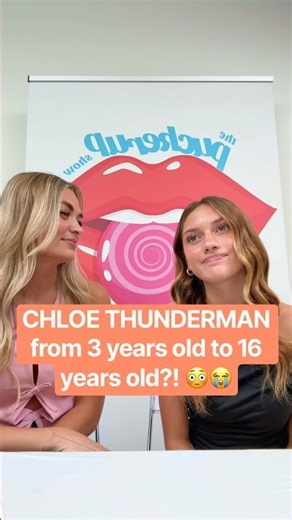 CHLOE THUNDERMAN from 3 years old to 16 years old?! 😳😭 #thethundermans #thundermans #nickelodeon