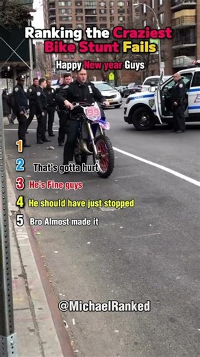 Ranking the Craziest Bike Stunt Fails