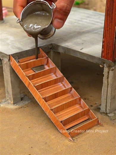 Building a Mini Bricks House with Tin Roof