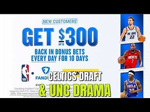 Celtics Draft, UNC Coaching Drama, NBA Finals Preview & FanDuel Promo!