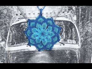 como hacer una mandala en macrame paso a paso parte 1