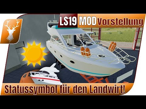 LS19 Oversize Boat Trailer // Eine Yacht als Statussymbol für den erfolgreichen Farmer von heute!