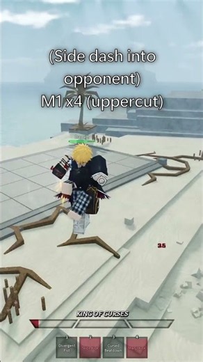 Roblox Strikeborn Yuji 4x Air Combo