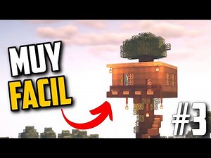 🏠HOW TO MAKE A TREEHOUSE IN MINECRAFT VERY EASY [TUTORIAL] (#3)