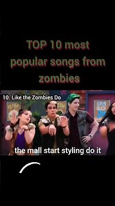 TOP 10 most popular songs from zombies https://youtu.be/-z0Ns3Bph50