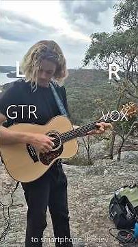 Acoustic Guitar DI Hack! - Rode Wireless Pro #rode #wirelesspro #liverecording #guitar