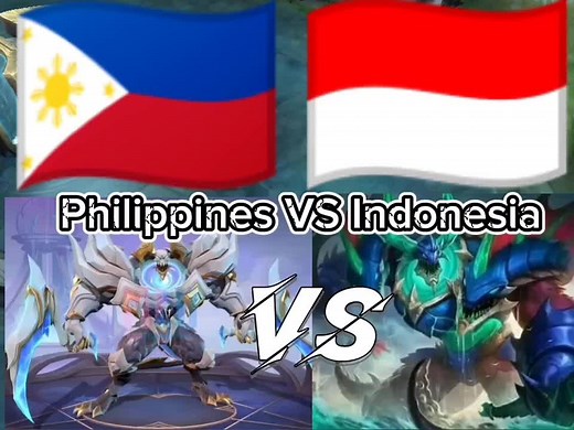Philippines vs Indonesia Mobile Legends Battle
