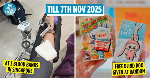 You Can Get A Free POP MART Blind Box When You Donate Blood At 3 Locations In SG, While Stocks Last
