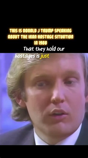 1980 DONALD J TRUMP Speaking About Iran Hostages. The Real Donald Trump #quotes #faith #america #god