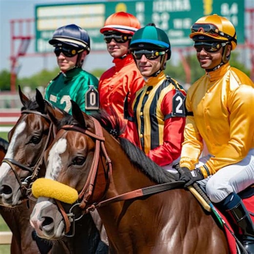 Top 5 Horse Racing Flat Jockeys In The World, According To AI