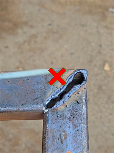 Fixing Incorrect Welding of Square Tubes