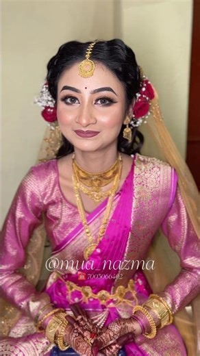 Review from my bride ♥️ #makeupartist #youtubeshorts #makeup #kolkata #bridalmakeup #flawlesslooks