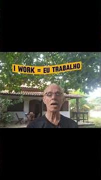 #VERBOS REGULARES E IRREGULARES em inglês