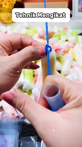 761K views · 5K reactions | Mengikat es lilin. #tools #diy #edukasi #tutorial | Dedi Kurniawan | Facebook