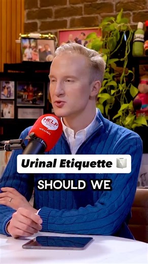 25K views · 2.7K reactions | Jordan North gives us all a lesson in urinal etiquette  | Help I Sexted My Boss | Facebook