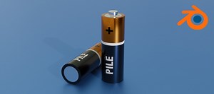 TUTO Illustration 3D sur Blender - Créez des piles 3d réalistes sur Tuto.com
