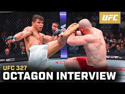 Paulo Costa Octagon Interview | UFC 327