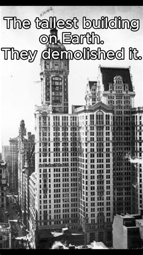 They Demolished the World's Tallest Building