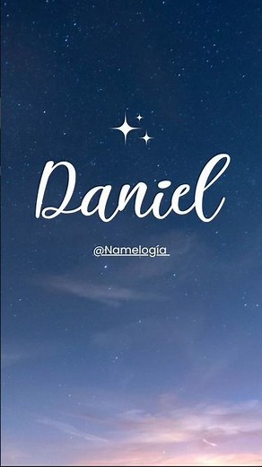 DANIEL SIGNIFICADO Y NUMEROLOGÍA #Daniel #Nombres #Numerologia #Significadodelnombre