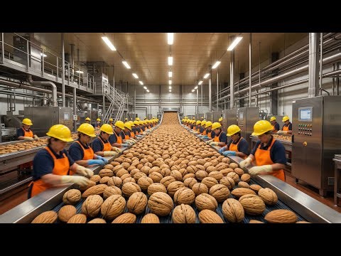 Inside a Cashew Nut Factory: How Cashews Are Processed from Raw to Packaged (Full Process)