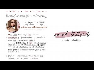 rentry themed carrd tutorial — © soobcrds