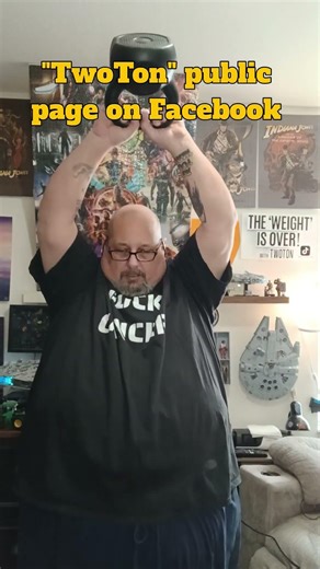 TikTok @mrtwoton, please follow and share. Never quit. #theweightisover ##twoton #transformation