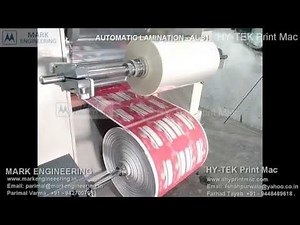 LAMINATION - LAMINATION MACHINE - AUTOMATIC LAMINATION MACHINE - FULLY AUTOMATIC LAMINATION MACHINE