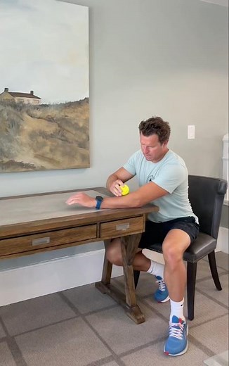 How to Relieve Tennis Elbow with a Tennis Ball
