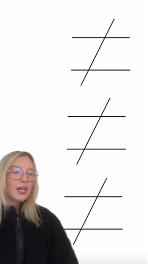 Angles in parallel lines that you need to know for your GCSE Maths exam! #gcse #gcsemaths #gcses2026 #gcsemaths2026 #maths #mathsrevision #revision #flashlearning