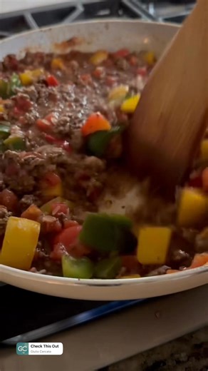 Stuffed Pepper Casserole We know everyone loves stuffed peppers, but have you ever tried making them casserole style? It’s basically an unstuffed pepper casserole and it has all the flavor and ingredients you love about traditional stuffed peppers. It’s super simple to put together and can be made ahead of time and baked right before serving. This easily feeds a crowd and is perfect for a simple weeknight dinner. • #peppers #stuffedpeppers #italian #italianfood #cassarole #easydinner #weeknightm
