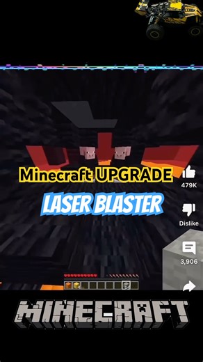 Minecraft Upgrade Laser Blaster #mincraft
