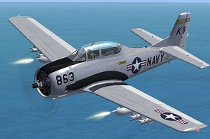 Just Flight - Ant's Airplanes Trojan T-28 B/C