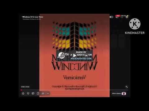 Windows 3.1 in Low Voice Powers