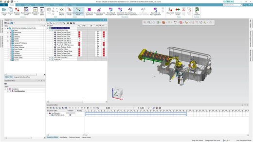 20-Process Simulate 机器人技术 虚拟调试