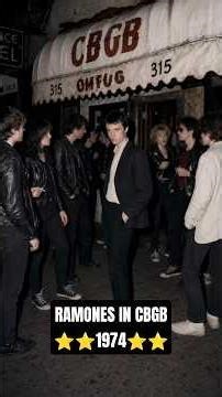 CBGB 1974 — Before Punk Had a Name