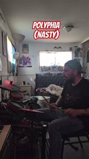 polyphia (Nasty) #drumjitsu #polyphia #Nasty #drummer #sponsorme
