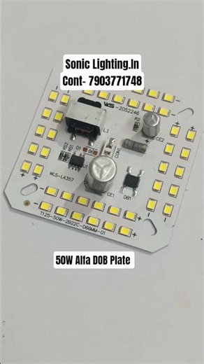 50 Watt Alfa DOB Plate High Quality Wholesale Price Available #shortvideo #amazingledlights #lights