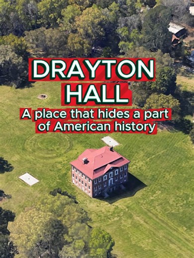 DRAYTON HALL - A place that hides a part of American history. #drayton #hall #draytonhall #charleston #california #civilwar #history #usa #didyouknow