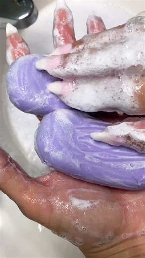 Experiencing Purple Rain: ASMR Soap Sounds