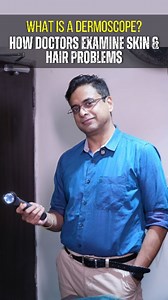 🔍 What Is a Dermoscope? How Doctors Examine Skin & Hair Problems | Dr. Sasi Kiran Attili | Best Dermatologist | Vizag 👉 Many skin and hair conditions look similar to the naked eye. That’s where a dermoscope helps doctors see what you can’t. 🩺 What Is a Dermoscope? ◼️ A dermoscope is a special medical magnifying device with: ✔ High magnification ✔ Polarised light ✔ Deep skin visibility ✅ It allows dermatologists to see structures beneath the skin surface. 🔬 Why Do Doctors Use a Dermoscope? ✔ 