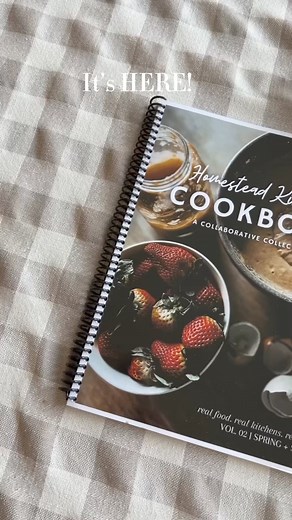 9.5K views · 63 reactions | The long-awaited Spring and Summer volume of The Homestead Kitchen Cookbook is finally here! See comments below for details on how to enter the giveaway! | Generation Acres Farm | Facebook