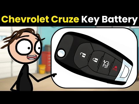 How To Change Chevrolet Cruze 2016-2019 Key Fob Battery (Step by Step Guide)