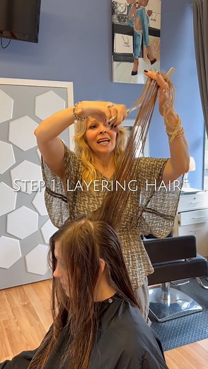 One of my favorite ways to layer long hair. Designed to keep the length, but add shape, movement, and softness throughout. It’s perfect for clients who want a change without sacrificing their beautiful long hair. ✨ Pro Tip: Strategic layering can actually make long hair feel lighter, bouncier, and even look healthier! #coachkimmy #LayeringLongHair #HairCoachTips #DreamHair #HairTransformation #BehindTheChair #SoftLayers #HairWithMovement #LongHairGoals #CutWithPurpose #HairEducation | Coach-Kimm