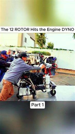 The 12 ROTOR Engine Hits the DYNO
