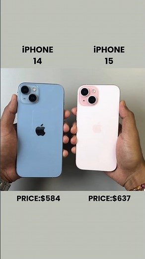 IPHONE 14 VS IPHONE 15 BOOT UP TEST COMPARISON📲😱
