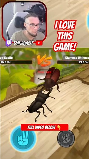 The Jungle is 90% Beetle VIOLENCE! #gaming #shorts #gameplay