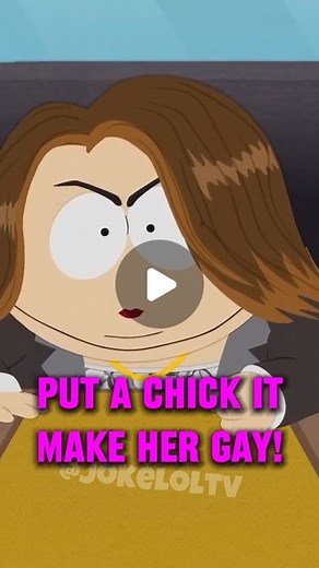 Joke LOL on Instagram: ""Put a chick in it, make her gay!" 🤣🦄🏳️‍🌈| South Park: Panderverse feat. Kathleen Kennedy #comedy #southpark #southparkedit"
