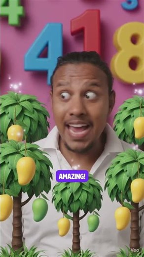 2 more 4 trees mangoes 3D animation