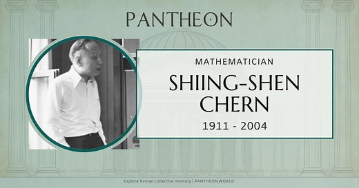 Shiing-Shen Chern Biography | Pantheon